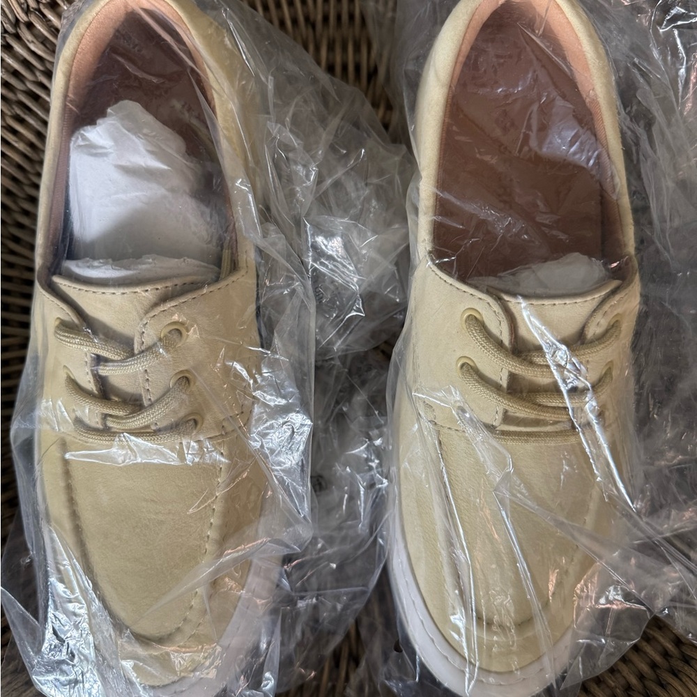 Sperry Women's Pale Yellow Boat Shoes